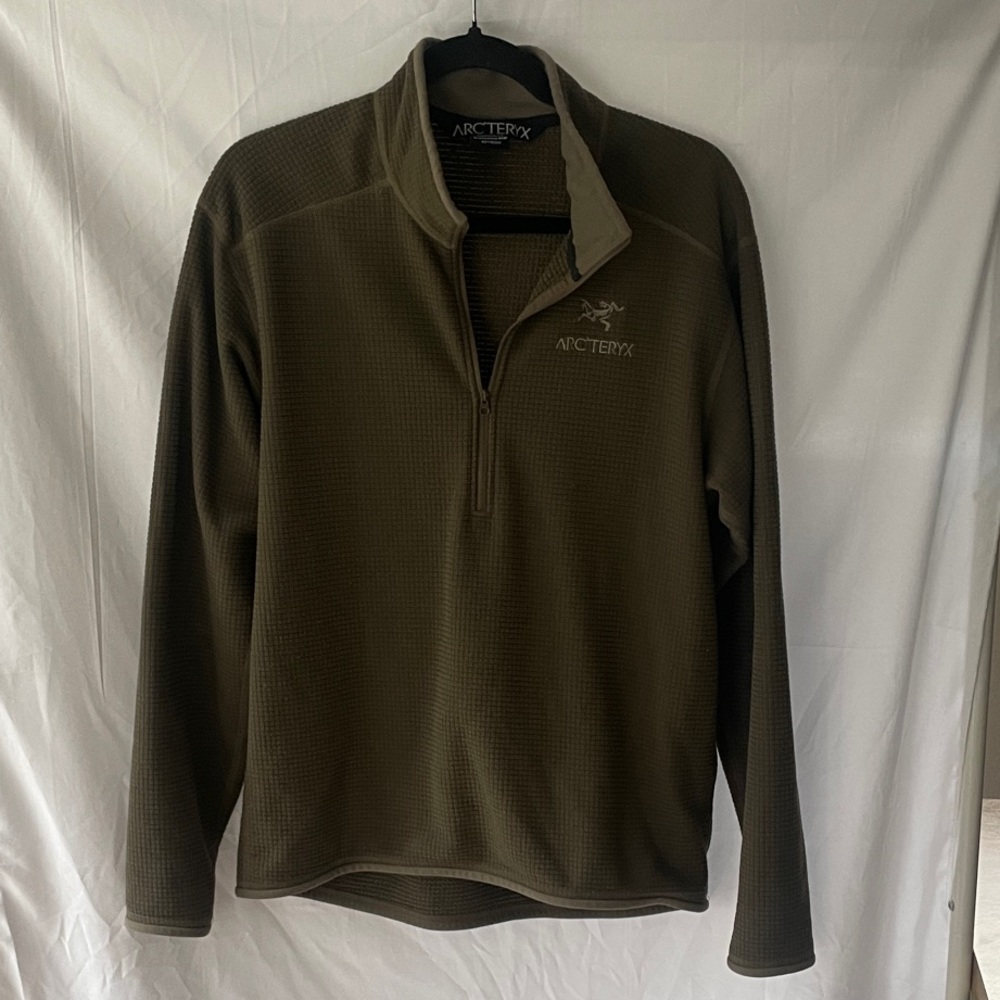 Arc'teryx Forest Green Half-Zip Fleece